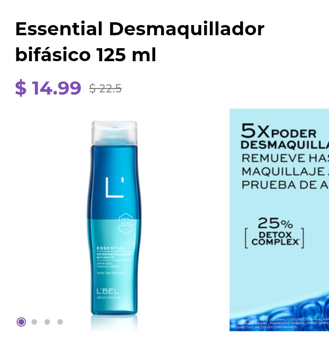 Imagen de Desmaquillante